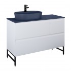 Elita Meble Split White Mat szafka podumywalkowa 120 cm lewa 168172