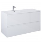 Elita Meble Split szafka podumywalkowa 120 cm lewa biały połysk 169095