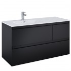 Elita Meble Split Black Mat szafka podumywalkowa 120 cm lewa 168175