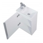 Elita Meble Spring White zestaw szafka z umywalką szer. 45 cm 167362