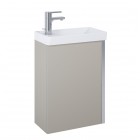 Elita Meble Spring zestaw łazienkowy 45 cm umywalka z szafką beżowy mat 168782