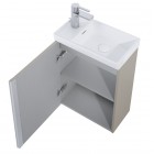 Elita Meble Spring zestaw łazienkowy 45 cm umywalka z szafką beżowy mat 168782