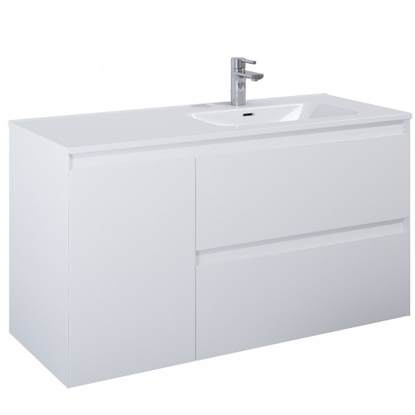 Elita Meble Split White Mat szafka podumywalkowa 120 cm prawa 168168