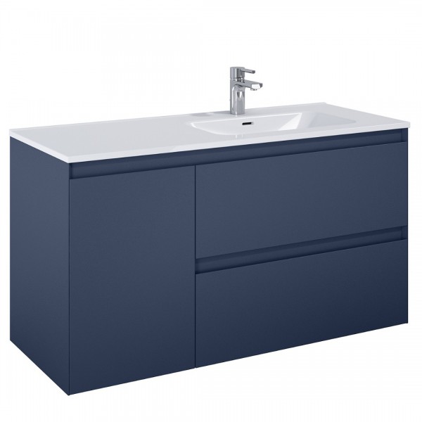 Elita Meble Split szafka podumywalkowa 120 cm prawa granatowy mat 169019