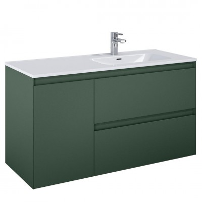 Elita Meble Split szafka podumywalkowa 120 cm prawa zielony mat 169018