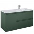 Elita Meble Split szafka podumywalkowa 120 cm prawa zielony mat 169018