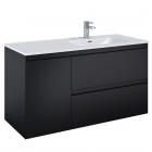 Elita Meble Split Black Mat szafka podumywalkowa 120 cm prawa 168171