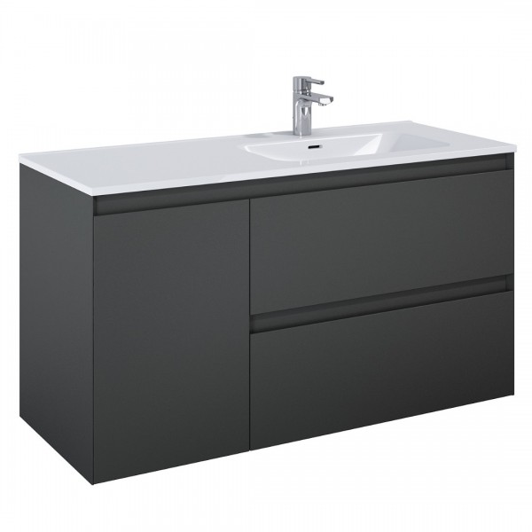 Elita Meble Split Anthracite Mat szafka podumywalkowa 120 cm prawa 168170