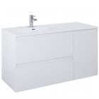 Elita Meble Split szafka podumywalkowa 120 cm lewa biały połysk 169093