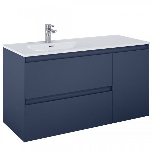Elita Meble Split szafka podumywalkowa 120 cm lewa granatowy mat 169016