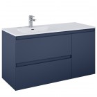 Elita Meble Split szafka podumywalkowa 120 cm lewa granatowy mat 169016