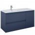 Elita Meble Split szafka podumywalkowa 120 cm lewa granatowy mat 169016