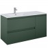 Elita Meble Split szafka podumywalkowa 120 cm lewa zielony mat 169015