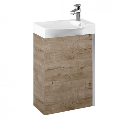 Elita Meble Summer Dąb Canela zestaw szafka z umywalką szer. 45 cm 168776