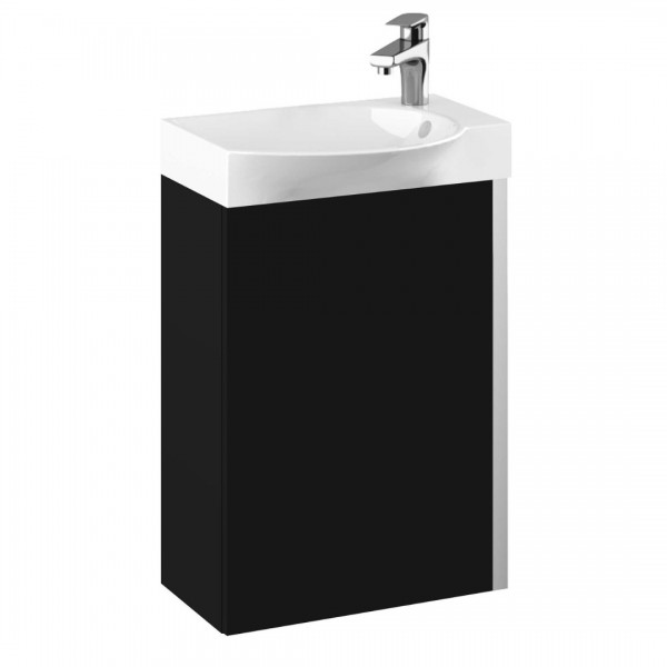 Elita Meble Summer Black Mat zestaw szafka z umywalką 45 cm 168298