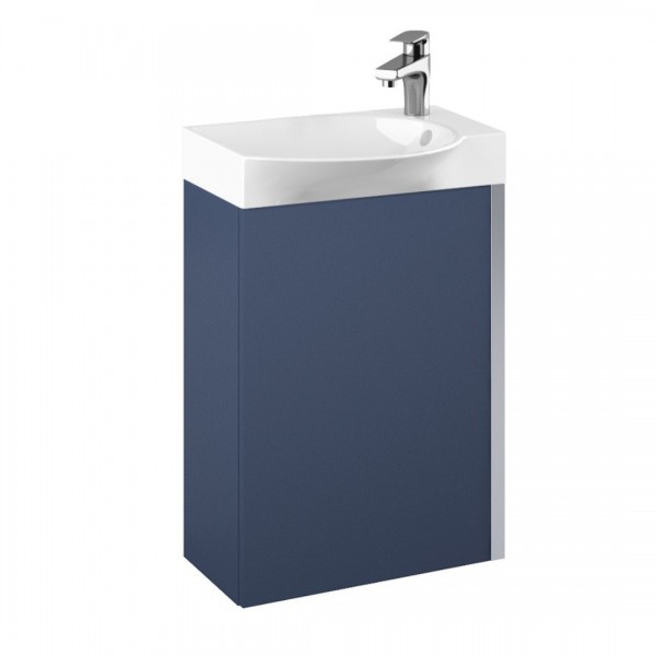 Elita Meble Summer Navy Blue Matt zestaw szafka z umywalką szer. 45 cm 168774