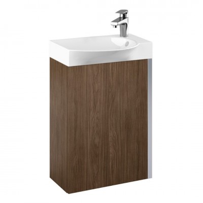 Elita Meble Summer Orzech Lincoln zestaw szafka z umywalką szer. 45 cm 168777