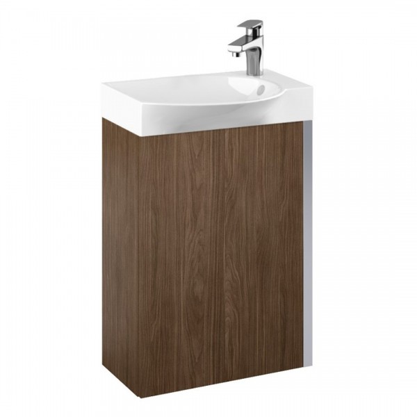 Elita Meble Summer Orzech Lincoln zestaw szafka z umywalką szer. 45 cm 168777