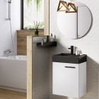 Elita Meble Tiny szafka z umywalką ceramiczną 45 cm white mat 168301