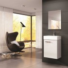 Elita Meble Tiny szafka z umywalką ceramiczną 45 cm white 165072