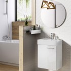 Elita Meble Tiny szafka z umywalką ceramiczną 45 cm white 165072