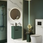 Elita Meble Tiny zestaw łazienkowy 45 cm umywalka z szafką zielony mat 168763