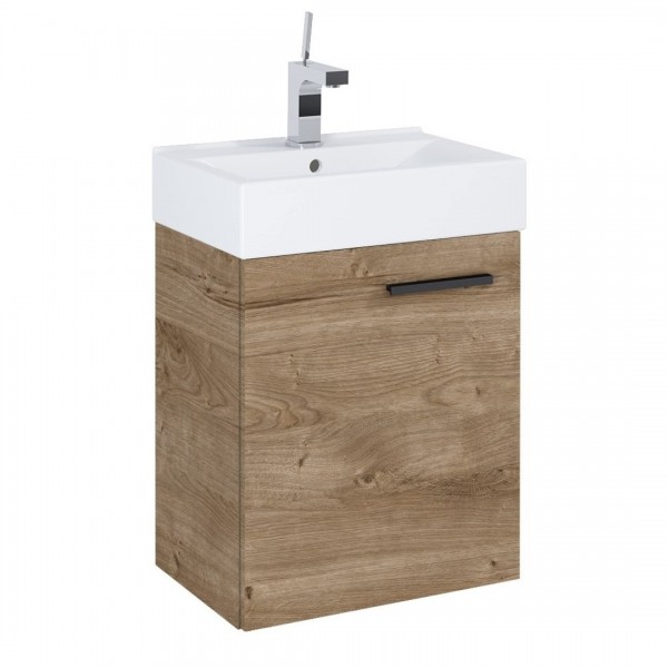 Elita Meble Tiny zestaw łazienkowy 45 cm umywalka z szafką dąb canela 168762