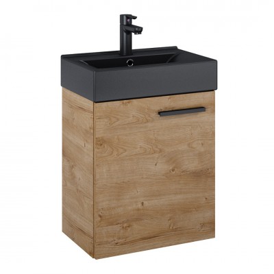 Elita Meble Tiny szafka z umywalką ceramiczną 45 cm dąb Canela 168302