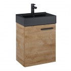 Elita Meble Tiny szafka z umywalką ceramiczną 45 cm dąb Canela 168302