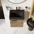 Elita Meble Tiny szafka z umywalką ceramiczną 45 cm dąb Canela 168302