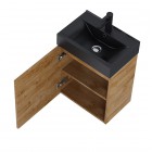 Elita Meble Tiny szafka z umywalką ceramiczną 45 cm dąb Canela 168302