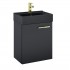 Elita Meble Tiny szafka z umywalką ceramiczną 45 cm black matt 168300