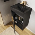 Elita Meble Tiny szafka z umywalką ceramiczną 45 cm black matt 168300