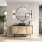Elita Meble Indus kinkiet LED 60 cm czarny 1100230061