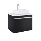 Elita Meble Moody Black Matt szafka podumywalkowa 70 cm 167685