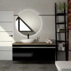Elita Meble Moody Black Matt szafka podumywalkowa 90 cm 167687