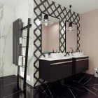 Elita Meble Moody Black Matt szafka podumywalkowa 90 cm 167687