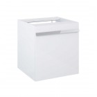 Elita Meble Moody White komoda z koszem szer. 50 cm 167726