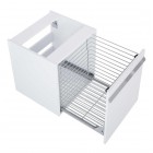 Elita Meble Moody White komoda z koszem szer. 50 cm 167726