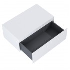 Elita Meble Split komoda 80 cm z blatem biały mat 168931