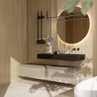 Elita Meble Split komoda 80 cm z blatem beżowy mat 168937