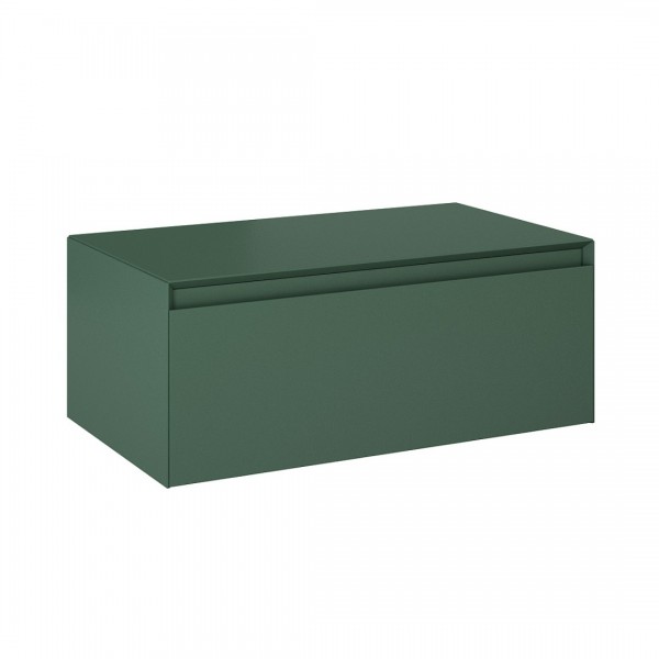 Elita Meble Split komoda 80 cm z blatem zielony mat 168936