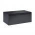 Elita Meble Split komoda 80 cm z blatem czarny mat 168934