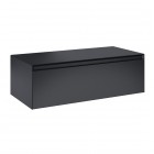 Elita Meble Split komoda 100 cm z blatem czarny mat 168941