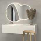 Elita Meble Split komoda 120 cm z blatem biały mat 168945