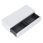 Elita Meble Split komoda 120 cm z blatem biały mat 168945