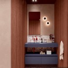 Elita Meble Split komoda 120 cm z blatem granatowy mat 168949