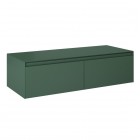 Elita Meble Split komoda 120 cm z blatem zielony mat 168950