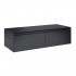 Elita Meble Split komoda 120 cm z blatem czarny mat 168948