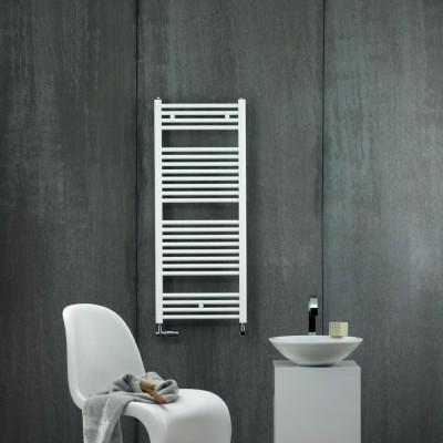 Zehnder Virando Basic grzejnik łazienkowy 78,6x45 cm biały połysk AB080045RAL9016